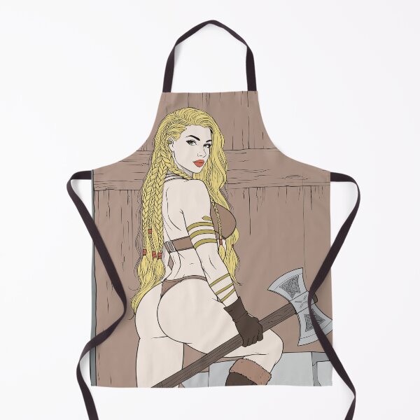 Item preview, Viking blonde with axe - clothed version designed and sold by Hedon77.