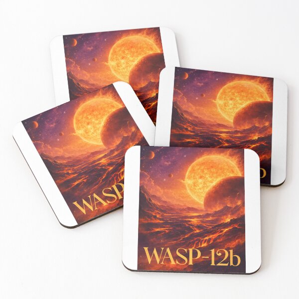 Item preview, WASP-12b Lyra Constellation Hot Jupiter Exoplanet Stellar Inferno designed and sold by Aryabek.