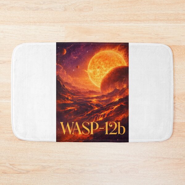 Item preview, WASP-12b Lyra Constellation Hot Jupiter Exoplanet Stellar Inferno designed and sold by Aryabek.