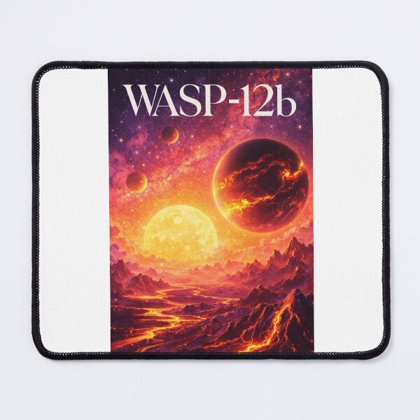Item preview, WASP-12b SuperWASP Lyra Stellar Furnace Extreme Exoplanet Realm designed and sold by Aryabek.