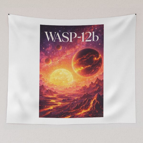 Item preview, WASP-12b SuperWASP Lyra Stellar Furnace Extreme Exoplanet Realm designed and sold by Aryabek.