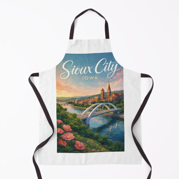 Item preview, Sioux City Iowa Missouri River Historic Downtown Great Plains Gateway designed and sold by Aryabek.