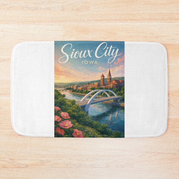 Item preview, Sioux City Iowa Missouri River Historic Downtown Great Plains Gateway designed and sold by Aryabek.