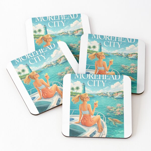 Item preview, Morehead City North Carolina Crystal Coast Beaufort Inlet Harbor Escape designed and sold by Aryabek.