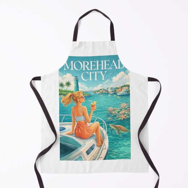 Item preview, Morehead City North Carolina Crystal Coast Beaufort Inlet Harbor Escape designed and sold by Aryabek.