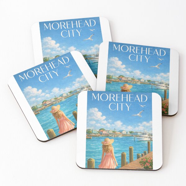 Item preview, Morehead City Crystal Coast Beaufort Atlantic Beach Maritime Waterfront Haven designed and sold by Aryabek.