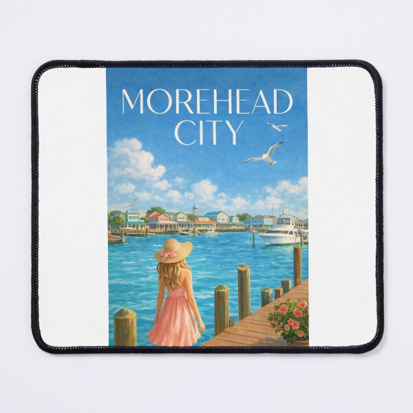 Item preview, Morehead City Crystal Coast Beaufort Atlantic Beach Maritime Waterfront Haven designed and sold by Aryabek.