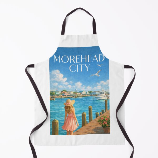 Item preview, Morehead City Crystal Coast Beaufort Atlantic Beach Maritime Waterfront Haven designed and sold by Aryabek.