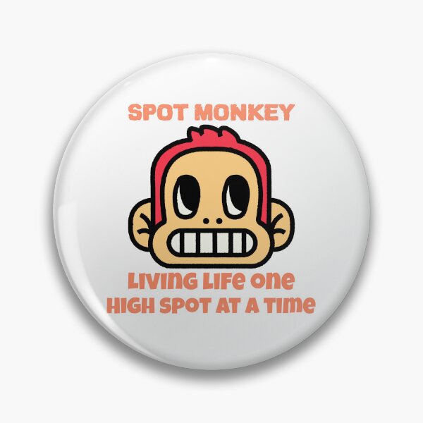 Aperçu de l'œuvre Spot Monkey - Catch professionnel créée et vendue par Optic Fox Designs.