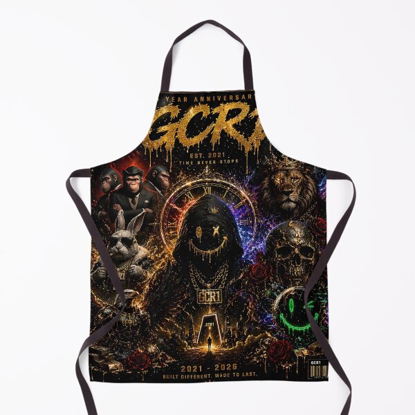 Item preview, GCR1 5 Year Anniversary Collection – Luxury Streetwear Gold Edition Legacy Graphic Tee (2021–2026) designed and sold by GCR1.