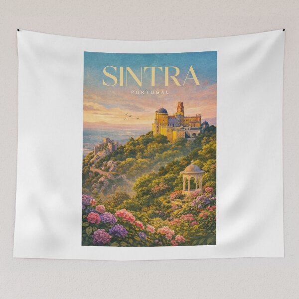 Item preview, Sintra Portugal Pena Palace Serra de Sintra Atlantic Heritage Hills designed and sold by Aryabek.