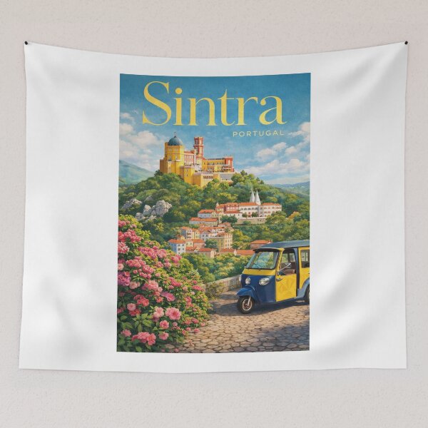 Item preview, Sintra Pena Palace Quinta da Regaleira Cabo da Roca Cultural Highlands designed and sold by Aryabek.