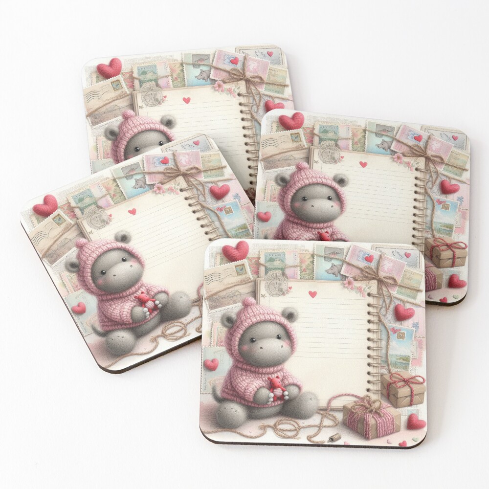 Item preview, Coasters (Set of 4) designed and sold by Beyondnote-Art.
