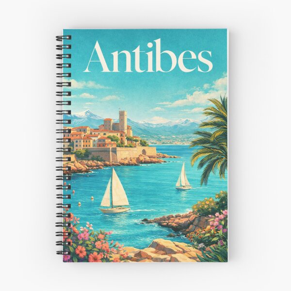Item preview, Antibes French Riviera Côte d’Azur Cap d’Antibes Mediterranean Harbor designed and sold by Aryabek.
