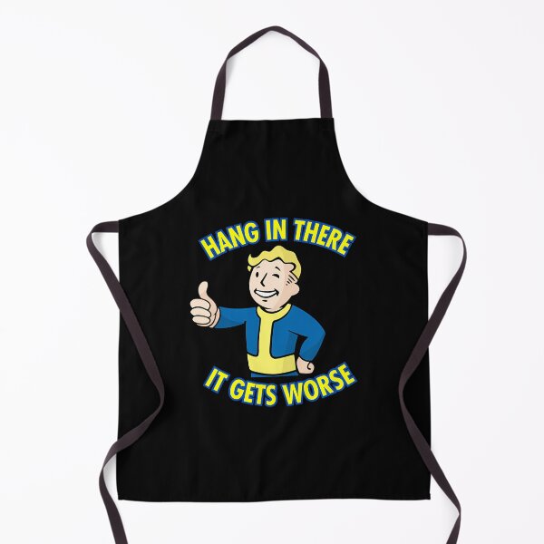 Item preview, Hang In There It Gets Worse Retro Survival Humor Design designed and sold by 4getlia.
