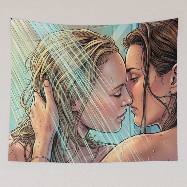 Item preview, Maya & Carina Married Life Tv Series Lgbtq+ Comic Love Drama designed and sold by Mind Space.
