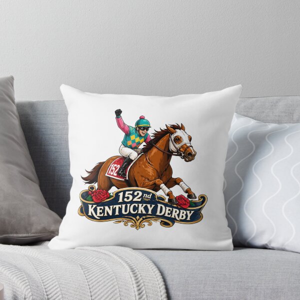 Item preview, 152nd Kentucky Derby – Horse Racing Celebration Design designed and sold by Combat Skies.
