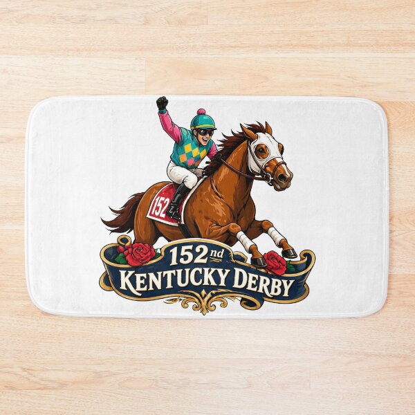 Item preview, 152nd Kentucky Derby – Horse Racing Celebration Design designed and sold by Combat Skies.