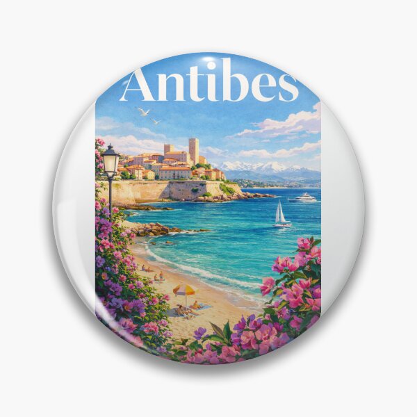 Item preview, Antibes Cap d’Antibes Port Vauban Juan-les-Pins Riviera Seaside Legacy designed and sold by Aryabek.