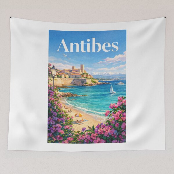 Item preview, Antibes Cap d’Antibes Port Vauban Juan-les-Pins Riviera Seaside Legacy designed and sold by Aryabek.