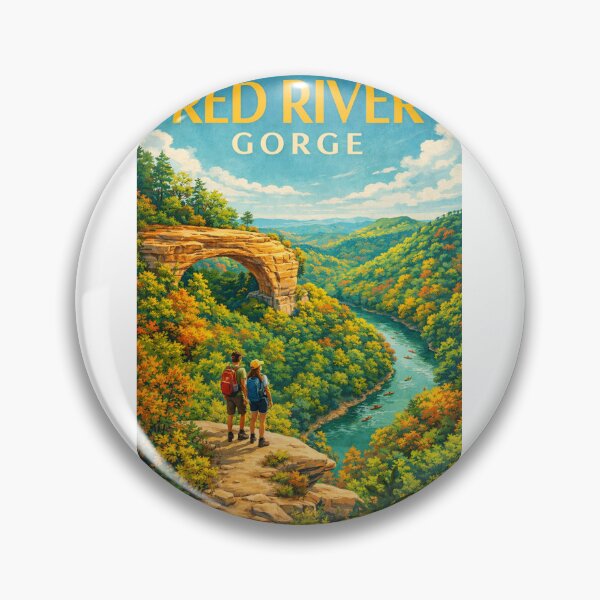 Item preview, Red River Gorge Kentucky Daniel Boone Natural Bridge Sandstone Arch Wilderness designed and sold by Aryabek.