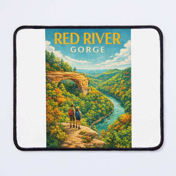 Item preview, Red River Gorge Kentucky Daniel Boone Natural Bridge Sandstone Arch Wilderness designed and sold by Aryabek.