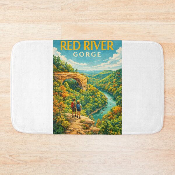 Item preview, Red River Gorge Kentucky Daniel Boone Natural Bridge Sandstone Arch Wilderness designed and sold by Aryabek.