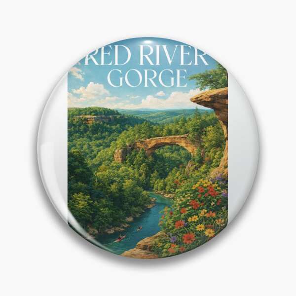 Artikelvorschau, Red River Gorge, Kentucky Natural Bridge, Auxier Ridge, Appalachian Canyon Escape entworfen und verkauft von Aryabek.