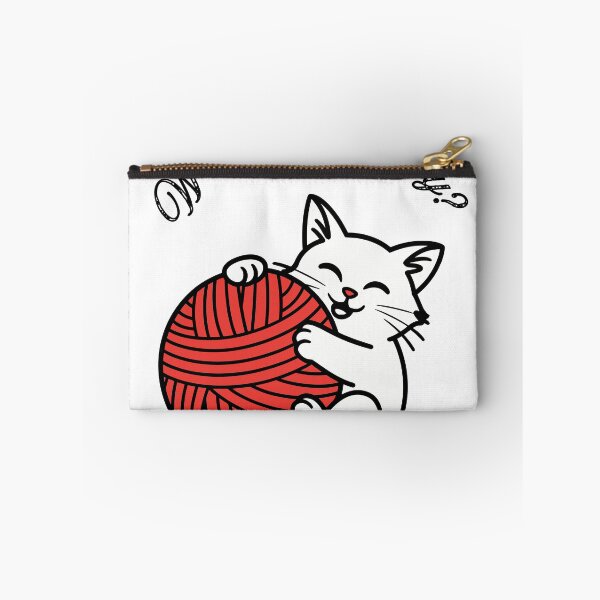 Item preview, The Knitting Cat designed and sold by LeytonKit.