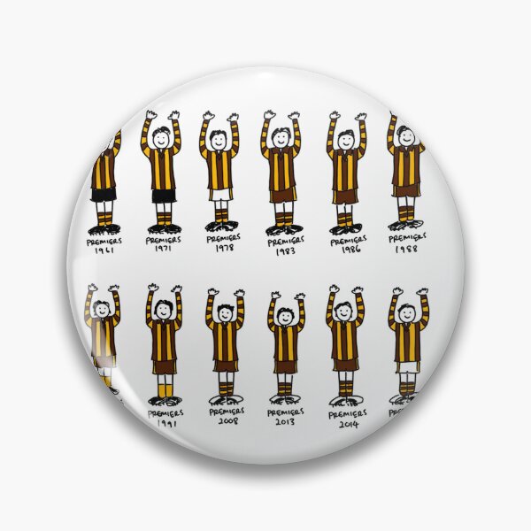 Item preview, Hawthorn Footy Men Premiers Edition designed and sold by Luke Foran Sports Art.
