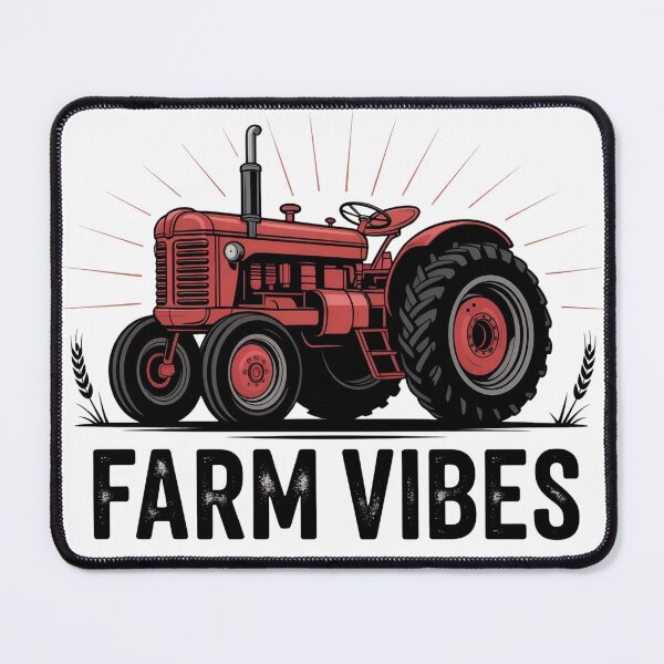Item preview, Farm Vibes Vintage Tractor Shirt – Country Life Tee – Agriculture Lover Gift designed and sold by Picasfarmer.