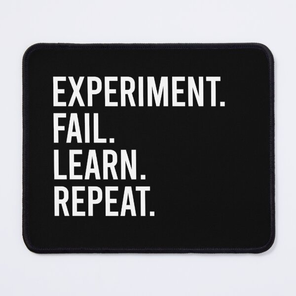 Item preview, Experiment. Fail. Learn. Repeat. - Funny Science Scientist Gift designed and sold by arzameldiza.
