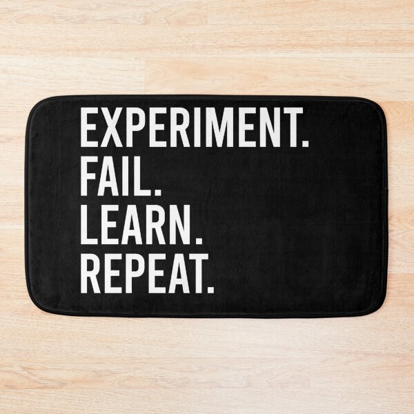 Item preview, Experiment. Fail. Learn. Repeat. - Funny Science Scientist Gift designed and sold by arzameldiza.