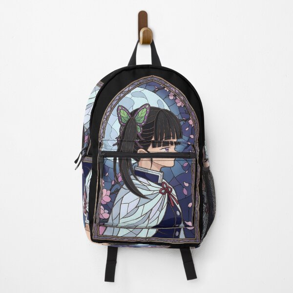 Item preview, Kanao Tsuyuri Demon Slayer Moonlit Sakura Stained Glass Profile designed and sold by mildaclairmo.