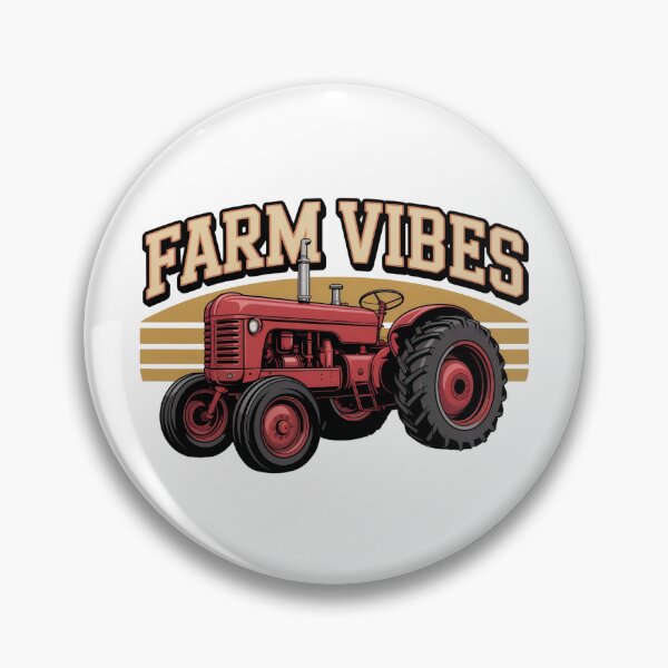 Item preview, Farm Vibes Shirt with Tractor – Rustic Farming Graphic Tee – Vintage Country Style designed and sold by Picasfarmer.