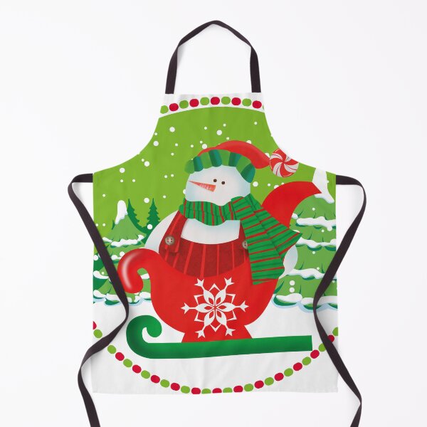 Item preview,  Snowman Christmas Teacup Winter Holiday Cute Art ROUND designed and sold by PrintsByDali.
