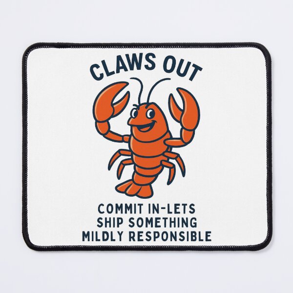 Item preview, OpenClaw Commit And Ship Quote designed and sold by Thinglish Lifestyle.
