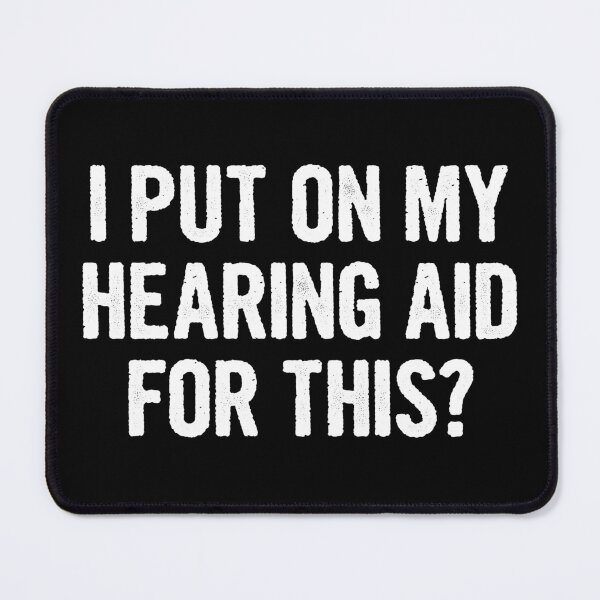 Item preview, I Put My Hearing Aid For This - ASL Deaf Pride Funny Joke designed and sold by arzameldiza.