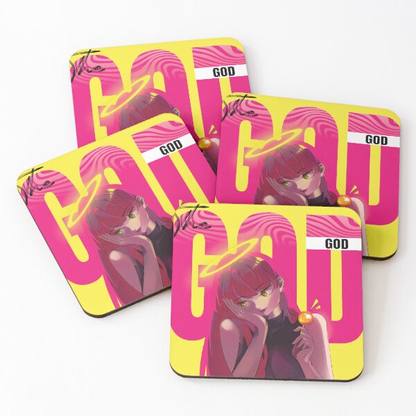 Item preview, Neon Anime Girl Graphic Poster Art designed and sold by Mochillustrates.