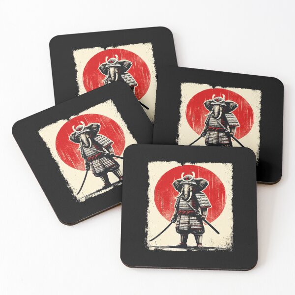 Item preview, Samurai Elephant Japanese Warrior Ukiyo-e Style designed and sold by titanlevi.