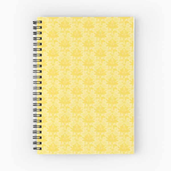 Item preview, Canary Bright Banana Light Yellow Abstract Floral Pattern designed and sold by burbankdesigns.
