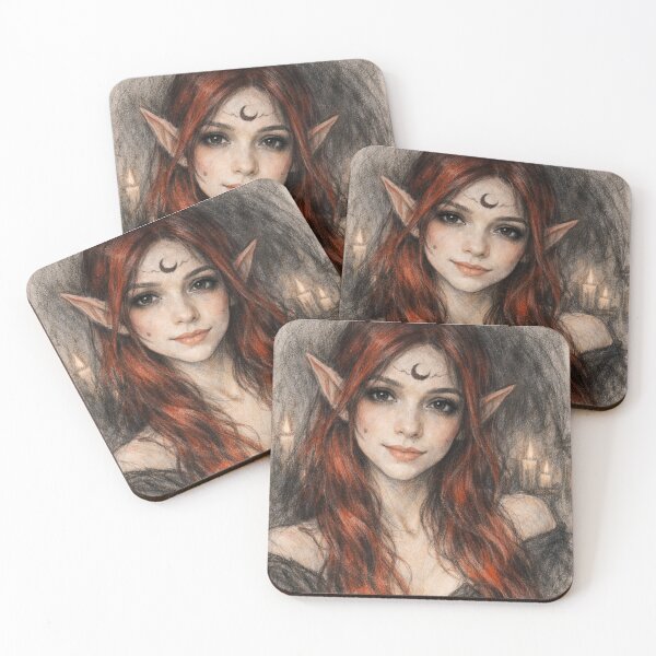 Item preview, Magic elf art designed and sold by Lykaon Art.