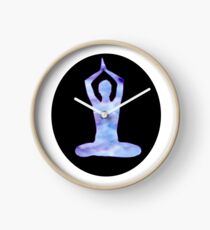 yoga circle Clock