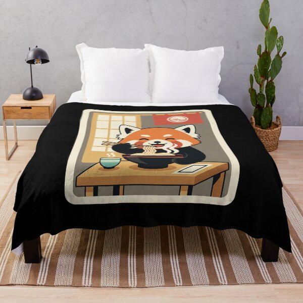 Item preview, Red Panda Ramen Cute Japanese Style Illustration designed and sold by JordynLadukeg65.