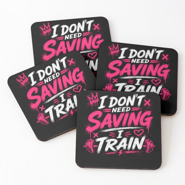 Item preview, I Don’t Need Saving I Train designed and sold by StoryInCode.