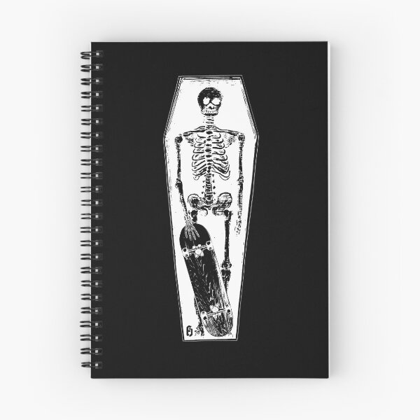 Item preview, Buried Skeleton With Skateboard designed and sold by Emma Jabbari.