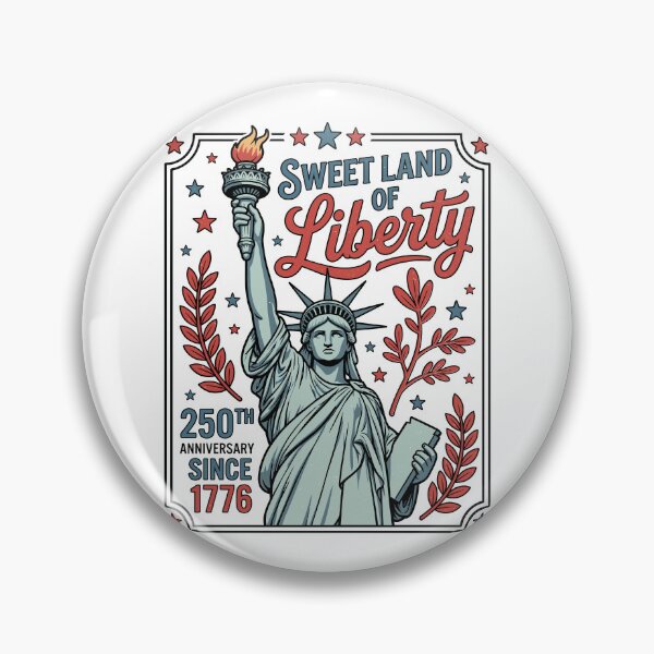 Item preview, USA 250 Statue of Liberty 1776 Vintage Patriotic designed and sold by KroghDs.