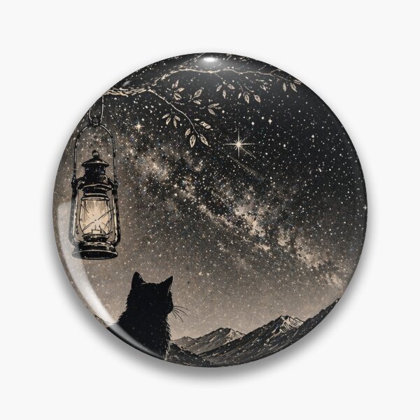 Item preview, Watcher of the Silent Mountains designed and sold by InkWanderStudio.