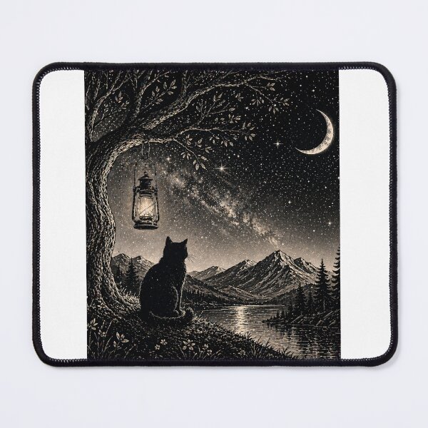 Item preview, Watcher of the Silent Mountains designed and sold by InkWanderStudio.