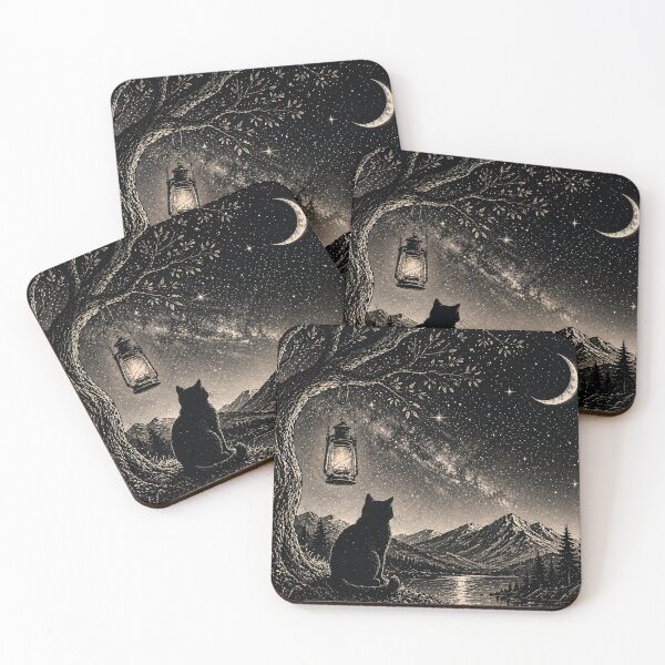 Item preview, Watcher of the Silent Mountains designed and sold by InkWanderStudio.